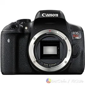 Фотоаппарат Canon EOS Rebel T6i с двумя объективами