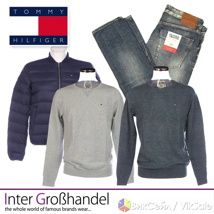 Оптовая одежда TOMMY HILFIGER для мужчин и женщин