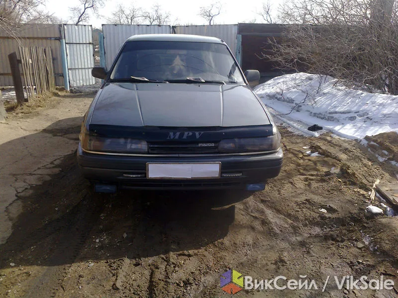 Mazda 626, 1991, седан, серый