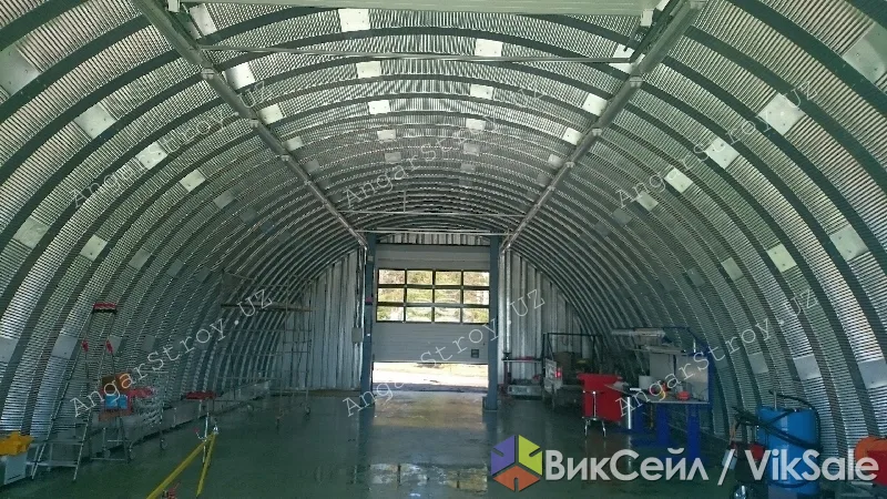 Сборно-разборные ангары под ключ в Ташкенте