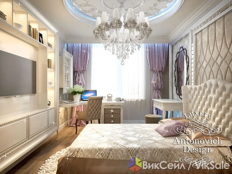 Дизайн спальни в Астане