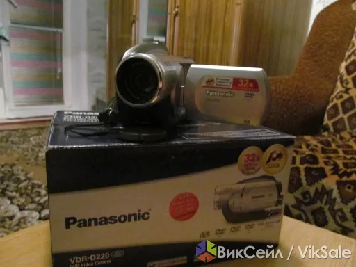 Видеокамера Panasonic: отличное состояние, мини-диск