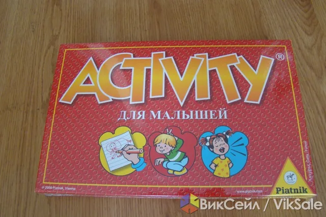 Настольная игра Активити для малышей, 4+