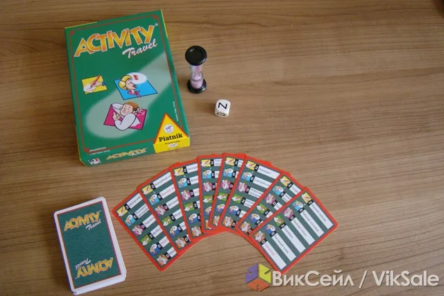 Настольная игра Activity Travel для путешествий