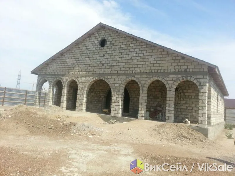 1-этажный дом с большой верандой в мкр. Нурсая-3