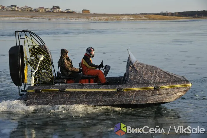Аэролодка-амфибия KRAIT-110 с мотором HONDA 110 л.с.