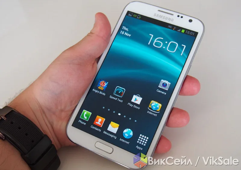 Samsung Galaxy Note II white, 16 ГБ, идеальное состояние
