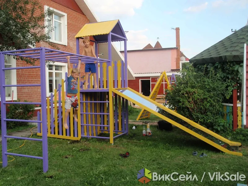Благоустройство детских и спортивных площадок из полимерного профиля