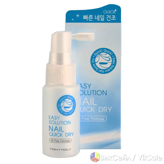 Спрей-сушка для лака Tony Moly Easy Solution Nail Quick Dry