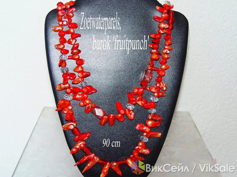 Авторские украшения из жемчуга и стекла