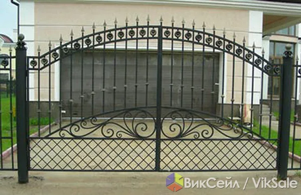 Кованые ворота на заказ от мастерской