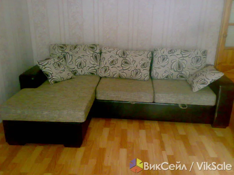 Мягкий уголок: угловой диван + 2 кресла-кровати