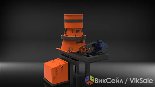 Гидравлическая конусная дробилка AMS для промышленных задач