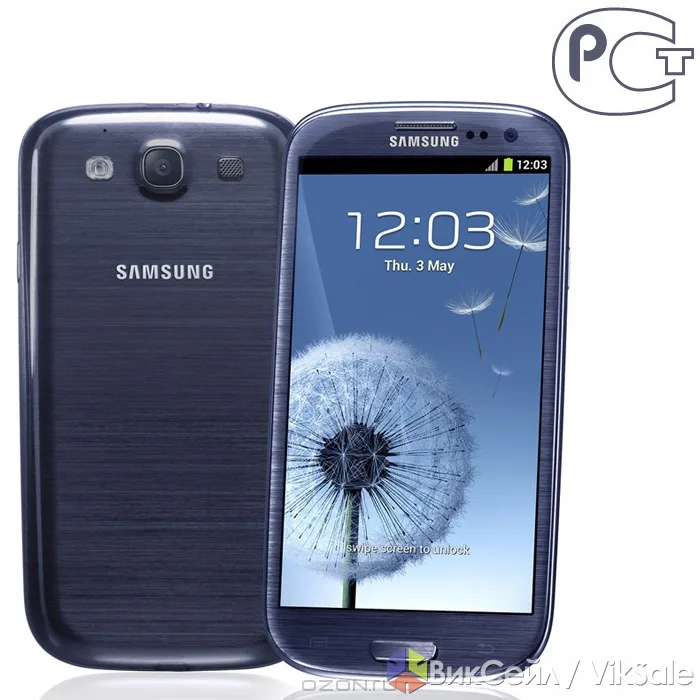 Samsung Galaxy S3 GT-I9300, 12 ГБ + флешка 8 ГБ