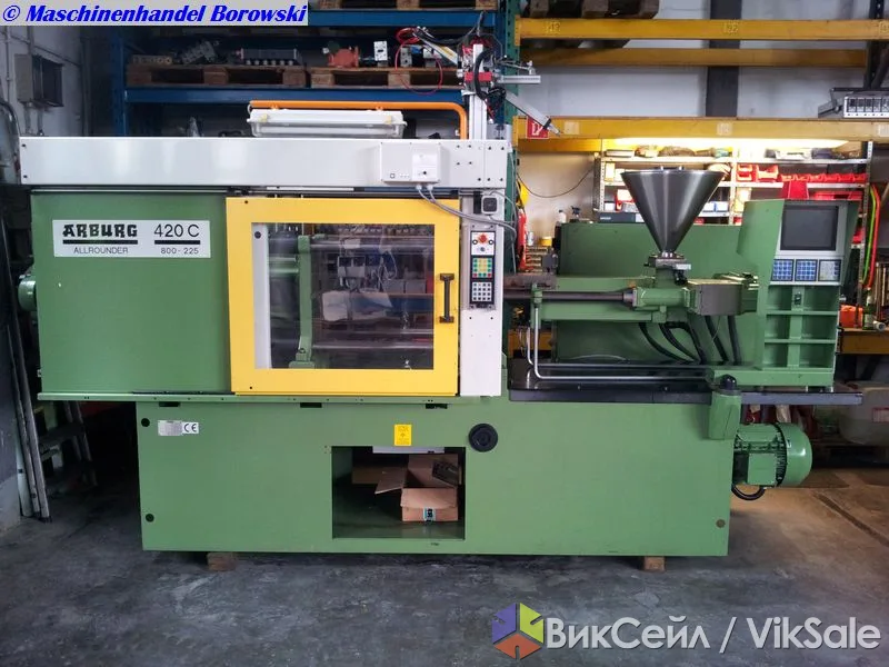 Термопластавтомат Arburg Allrounder 420 C 800-225, 1996 г.