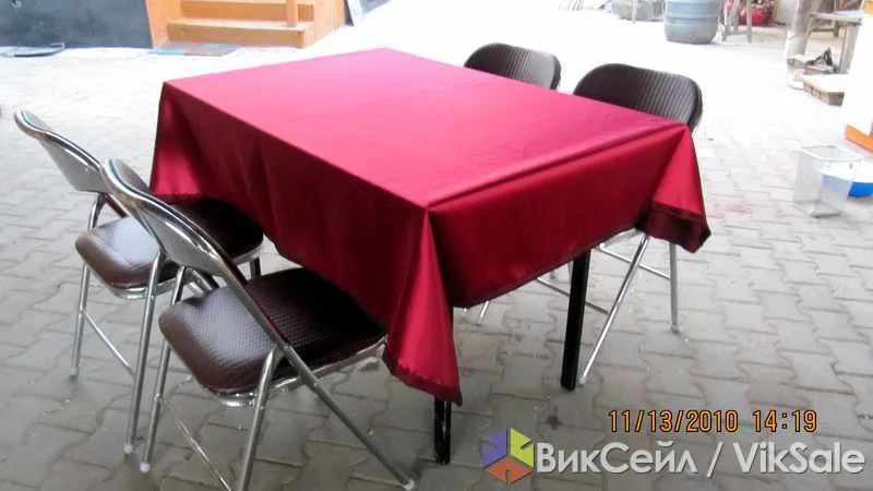 Столы и стулья для кафе, 5 комплектов