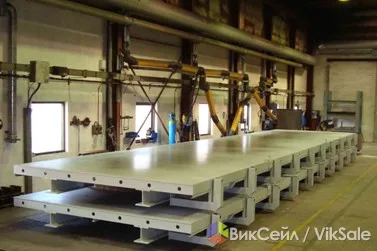 Вибростолы для производства стеновых панелей