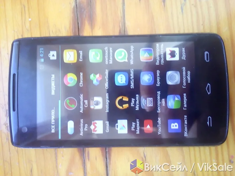 Alcatel One Touch 992D, 2 SIM, черный