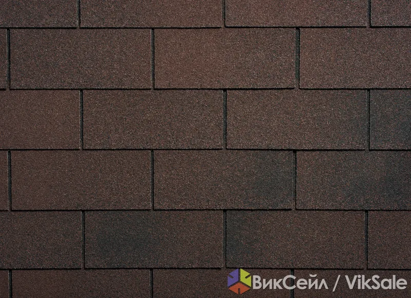 Гибкая черепица Ruflex ТАВ — кедровый орех, 21 гонт в упаковке