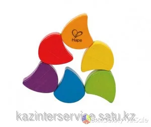 Погремушка "Радуга" Hape из натурального дерева
