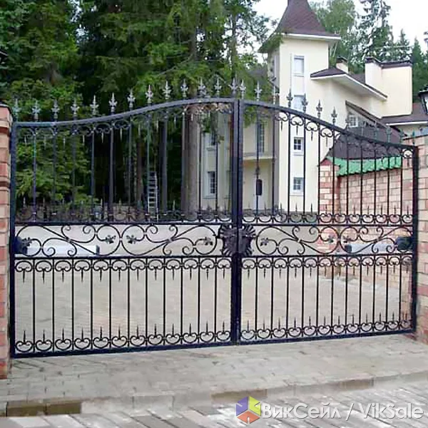 Кованые ворота и калитки на заказ в Алматы и области