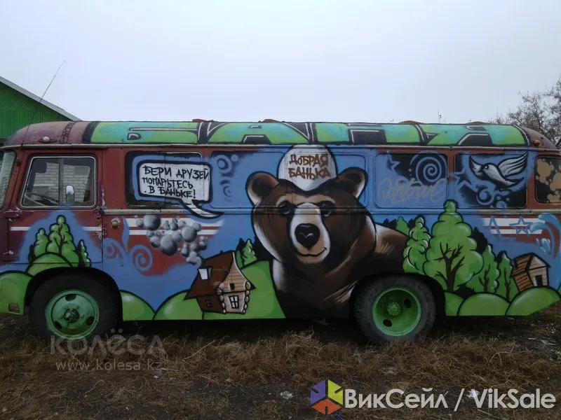 Самоходная баня на колесах — VIP, новая, с парной на дровах