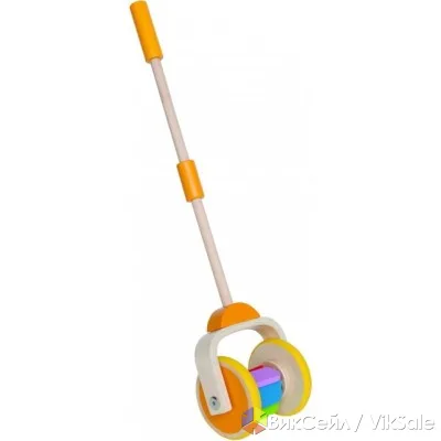 Деревянная каталка «Радуга» Hape для малышей