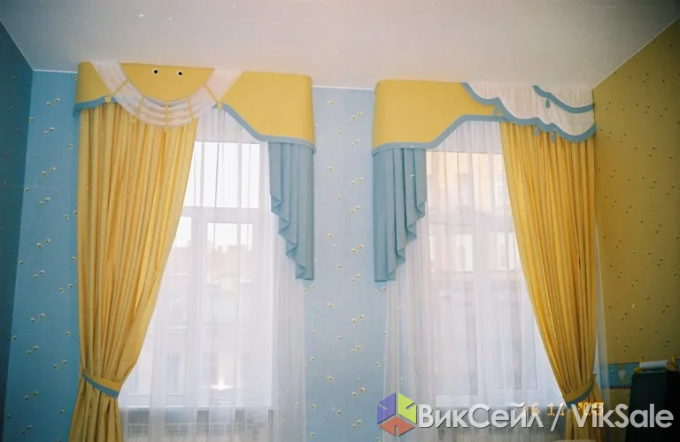Пошив штор, жалюзи и карнизы на заказ — выезд дизайнера