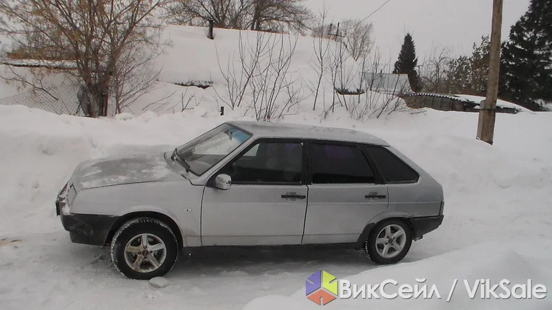 ВАЗ 21093 (девятка), 2002 г., серебристый металлик