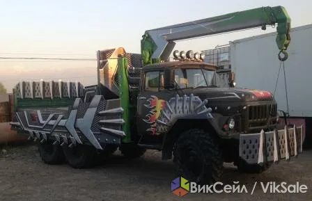 Услуги крана-манипулятора 6x6 в труднодоступных местах