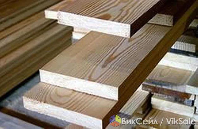 Обрезная доска 100х200х6000 мм, сосна, сорт 1-3