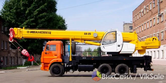 Аренда автокрана Ивановец 25 тонн