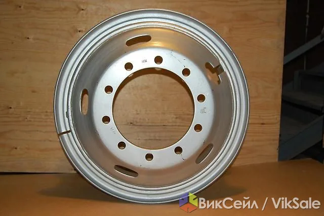 Стальной колёсный диск 24*8, 5 10 отв d.ст.281 камер